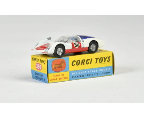 Corgi Toys, 330 Porsche Carrera, England, 1:43, Druckguss, Okt Z 1, Z 1