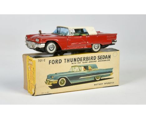 Bandai, Ford Thunderbird, Japan, 21 cm, Blech, Okt Z 2, Z 1-2