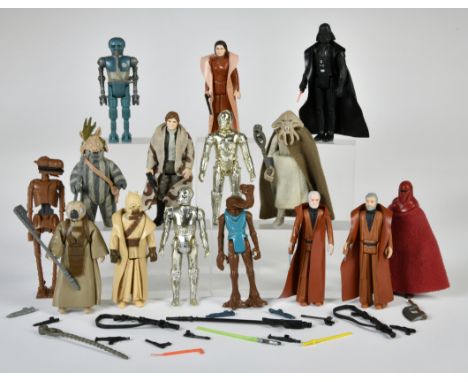 Kenner, Konvolut Star Wars Figuren, Kst, meist Z 1