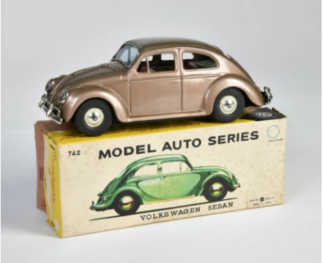 Bandai, VW Käfer, Japan, 20 cm, Friktion ok, Okt Z 2, Z 1-2