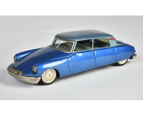 Bandai, Citroen DS 19 Sedan, Japan, 22 cm, Blech, Friktion ok, Z 2