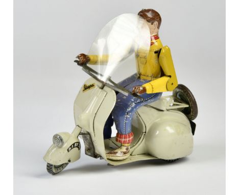 La Hotte, Vespa Scooter, France, 20 cm, Blech, UW ok, LM, Z 2