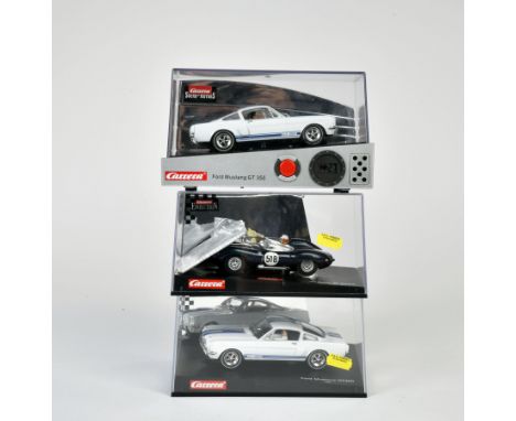 Carrera Evolution Cars, Ford Mustang GT 350 1965, Ford Mustang GT 350 Sound of Motors, Jaguar D-Type Mille Miglia 1957, Z 1-2