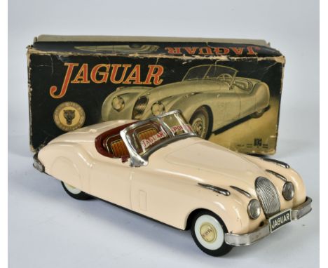 Bandai, Jaguar KX 120 Sportscar, Japan, 24,5 cm, Blech, Friktion ok, min. LM, Okt Z 2, Z 1-