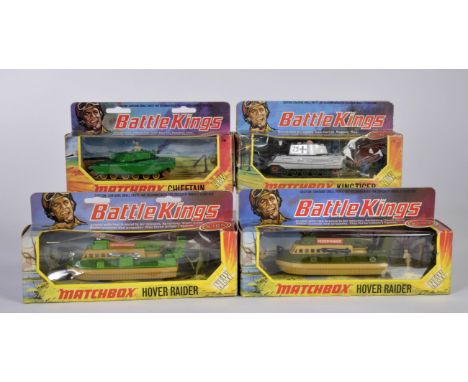 Matchbox, BattleKings, K-103 Chieftain, K-104 King Traider, K-105 2x Hover Raider, meist Z 1