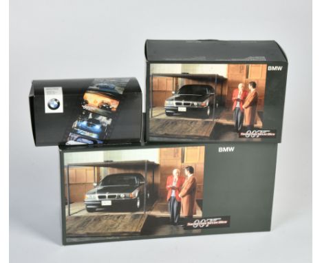 3x James Bond BMW Z 3, 1999 in 1:87-1:18, Z 1