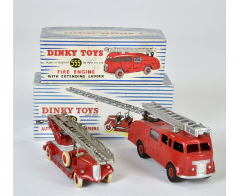 Dinky Toys, 555 &amp; 32 D Fire Engine, 1:43, Okt Z 1, Z 1