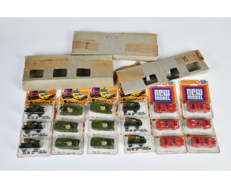 Matchbox Trading Packs, 30 Swamp Rat, 38 Armoured Jeep, 64 Fire Chief, England, je mit 6 Stück, neu