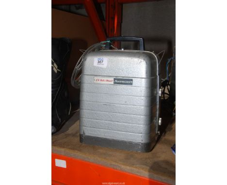 A Movie master 8 mm film projector.