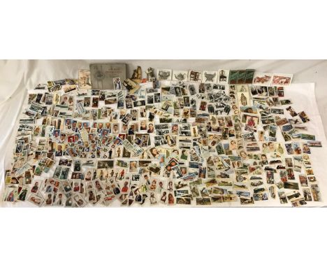 Cigarette cards collection. Players and wills, various subjects, Royalty, Transport, animals, birds, stars of stage and scree