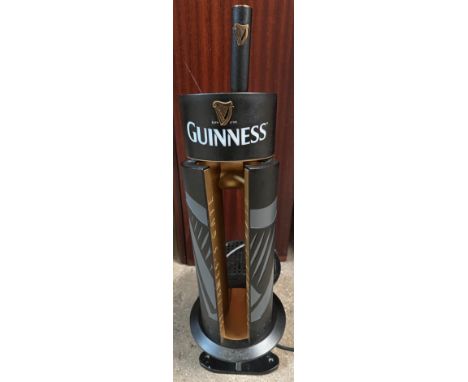 A light up Guinness pump. 70cm h to top of handle.