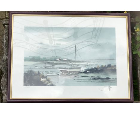 An original french limited edition 113/250 lithograph 1992. Signed indistinctly lower right. 40 x 60cm.Condition ReportGood c