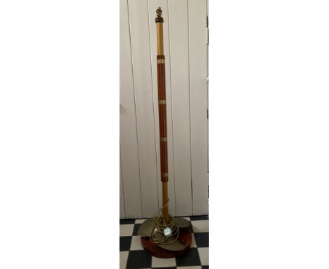 A standard lamp with propeller base. 153cm h x 40cm at widest.Condition ReportGood condition.