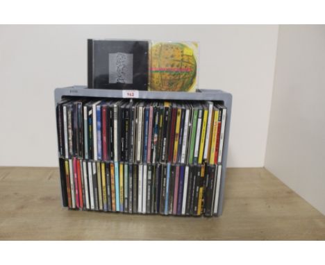 A selection of around sixty compact discs with the focus being on Indie artists and electronica with some real oddities and s