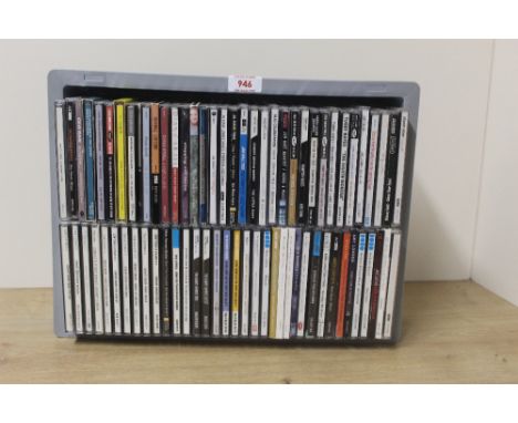 A lot of around 60 Jazz titles on compact disc , carefully stored and curated and presented for your listening pleasure here 