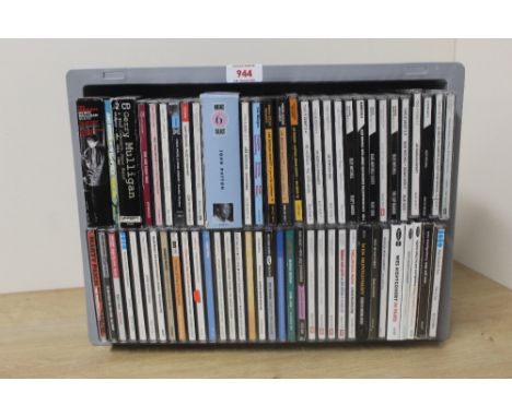 A lot of around 60 Jazz titles on compact disc , carefully stored and curated and presented for your listening pleasure here 