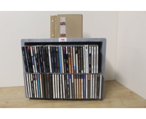 A lot of around 60 Jazz titles on compact disc , carefully stored and curated and presented for your listening pleasure here 