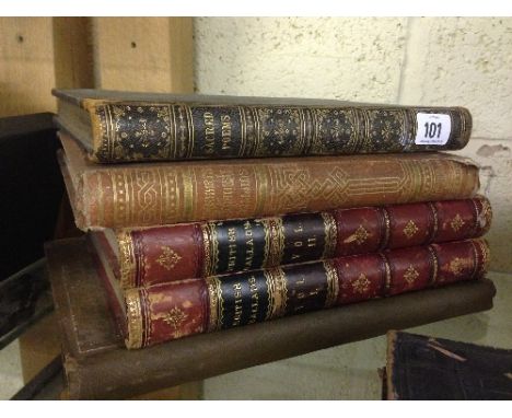 British Ballads, selected and edited by George Barnett Smith: First Edition 1881, publ. Cassell, Petter, Galpin & Co, red lea