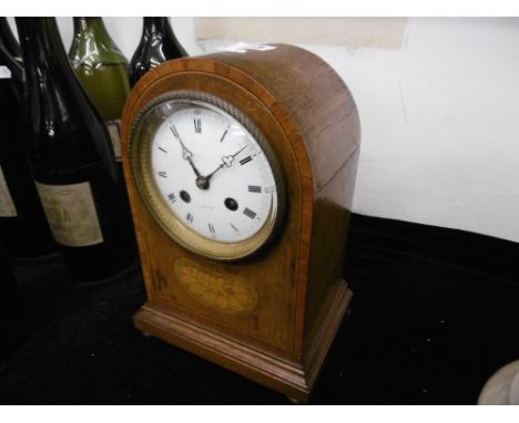 AN EARLY 20TH CENTURY ASPREYS MANTLE CLOCK