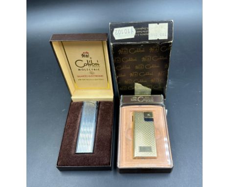 Two Vintage Calibri lighters 