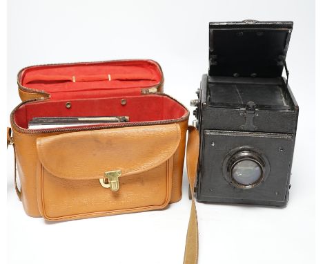 Folmer &amp; Schwing auto Gratlex camera and plates