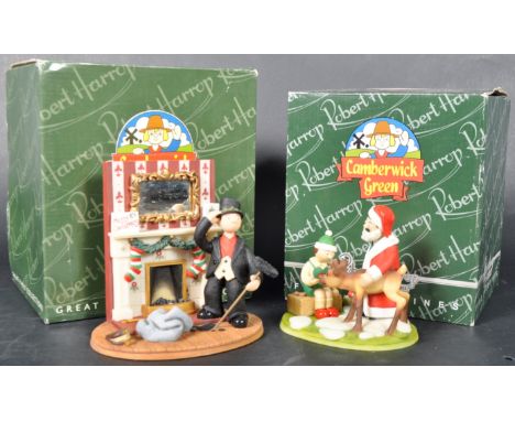 Camberwick Green – Robert Harrop – a collection of x2 Limited Edition Christmas themed statues / figurines. Comprising: CGCS1