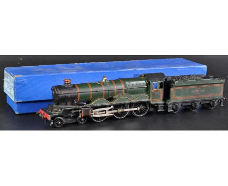 An original vintage Hornby Dublo 00 gauge model railway trainset locomotive engine No. 31020/1 EDLT20 Bristol Castle. Housed 