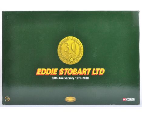 An original boxed Corgi Eddie Stobart 1/50 scale diecast set No. 76901 ' 30th Anniversary 1970-2000 '. The set containing x5 