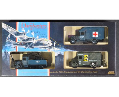 The Dambusters - George Johnny Johnson (last surviving Dambuster) - autographed official 50th Anniversary Lledo diecast model