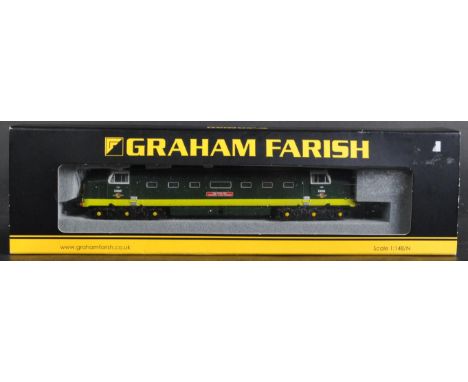 A boxed Graham Farish by Bachmann N gauge model railway trainset locomotive engine No.&nbsp;371-277-PO&nbsp;Class 55 Deltic 5