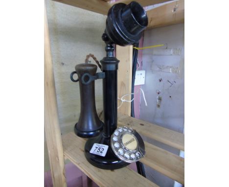 BAKELITE STICK TELEPHONE