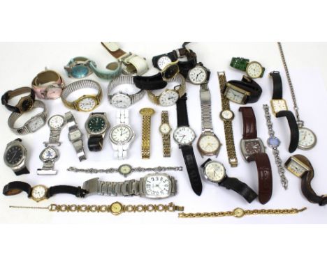 A quantity of ladies' and gentlemen's wristwatches to include Ben Sherman, Limit, Citron, Sekonda, Casio, Mercier, Rotary, Av