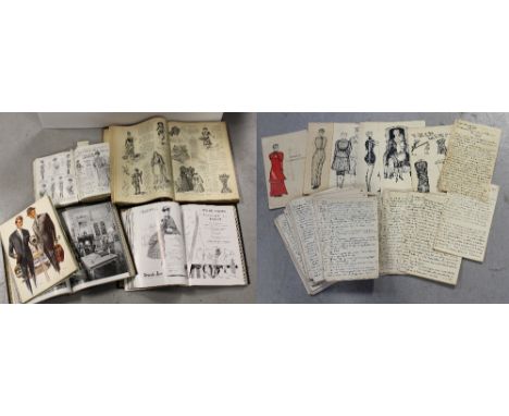 An original handwritten manuscript 'Under petticoat rule - The story of a boy in subject to feminine domination' with hand dr