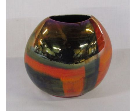 Poole 'Reflections' purse vase H 18 cm