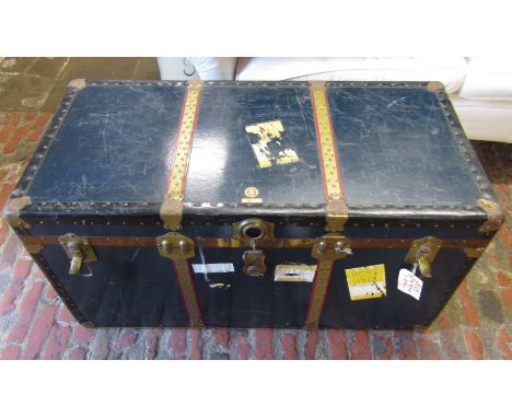 Large Christie travel trunk L 108 cm H 58 cm