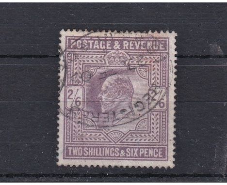 Great Britain 1902 - 2s6d lilac, SG260, fine used, portrait clear, Cat value £150+