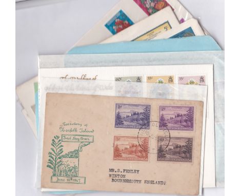 Norfolk Islands assorted First Day Covers, Aerogrammes etc (29)