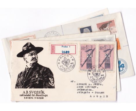 Scouting 1971 (30 Aug) Dubai Scouting First Day Cover, also Greece 1958, Leuven 1965, Niewkood Watercamp 1961, quite scarce (