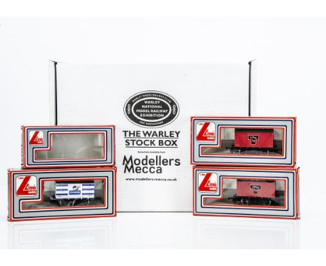 Lima OO Gauge Goods Wagons, an boxed collection includes various examples, some with loads others weathered, three boxed exam
