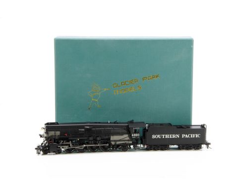Glacier Park Models brass American HO Gauge Steam Locomotive by  Boo-Rim Precision Models Korea, a boxed 4390.2 Southern Paci