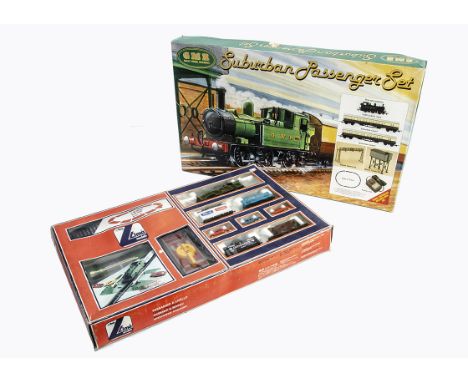 Lima and Great Model Railways by Airfix Train Sets, two boxed examples, Lima 10 6007 AW goods set includes LNER 8920 tank loc