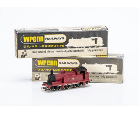 Wrenn 00 Gauge W2204 LMS red 0-6-0 Tank Engine,  No 7420, in original box, G-VG, box F, warping/bubbling to lid and glue on b