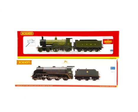 Hornby 00 Gauge LSWR and BR ex SR Steam Locomotives, R2892 Hornby Collector LSWR green 1962 livery Class T9 Greyhound No 120 