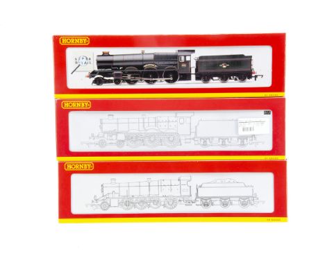 Hornby 00 Gauge GWR and BR ex GWR Steam Locomotives, R2464 GWR green 2800 Class 2847, R2234 BR green King Class 6002 'King Wi