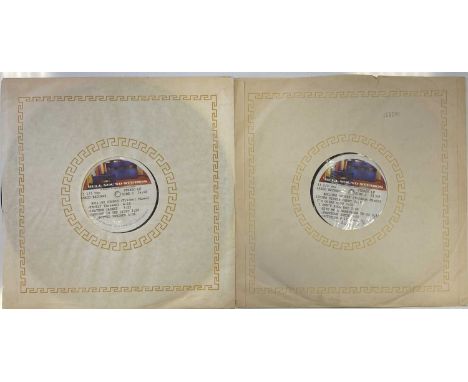 THE ROLLING STONES - BELL SOUND STUDIOS ACETATE LPs (FOR ABKCO RECORDS). Phenomenal to see set of 2 x double-sided LP acetate