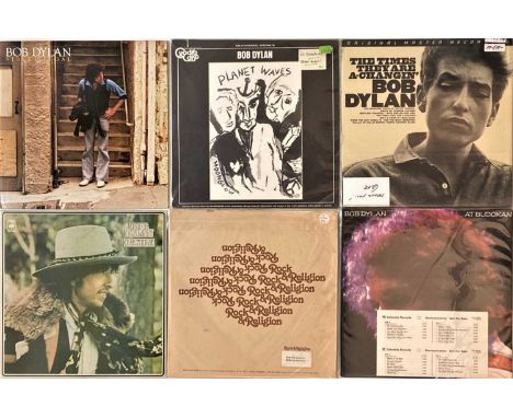 A super selection of 27 LPs by Bob Dylan. Titles include The Times They Are A-Changin' (MFSL 1-114, Limited Edition audiophil