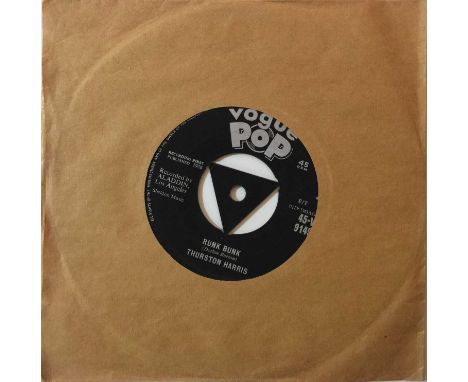 THURSTON HARRIS - BLESS YOUR HEART C/W RUNK BUNK 7" (ORIGINAL UK VOGUE POP RELEASE - 45-V 9149). Another rarity from Thurston