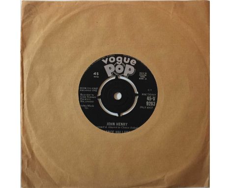 CHANCE HALLADAY - 13 WOMEN C/W JOHN HENRY 7" (ORIGINAL UK VOGUE POP RELEASE - 45-V 9203). Choice double header from Chance Ha