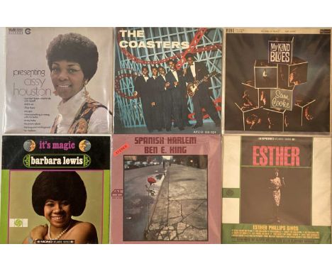 A smashing collection of around 35 classic soul LPs, m. Artists/ titles include Sam Cooke inc My Kind Of Blues (RD-27245), Es