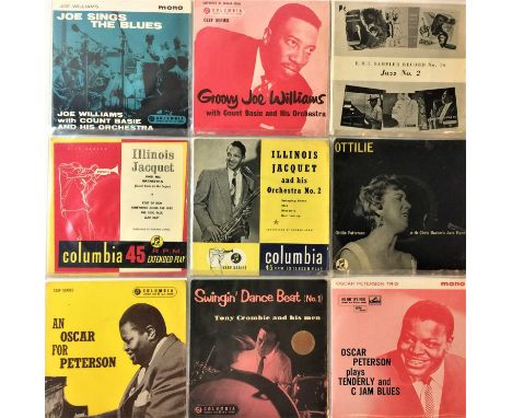 JAZZ EPs - COLUMBIA/HMV. Hot collection of 28 x original UK Jazz EPs on Columbia and HMV. Artist/titles include Joe Williams 